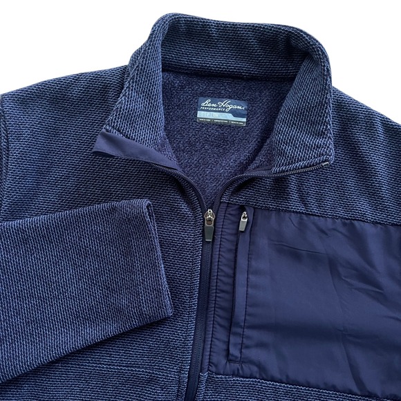 Ben Hogan Other - Ben Hogan Performance Men's S Navy Heather Blue Dura Fleece Full Zip Golf Jacket